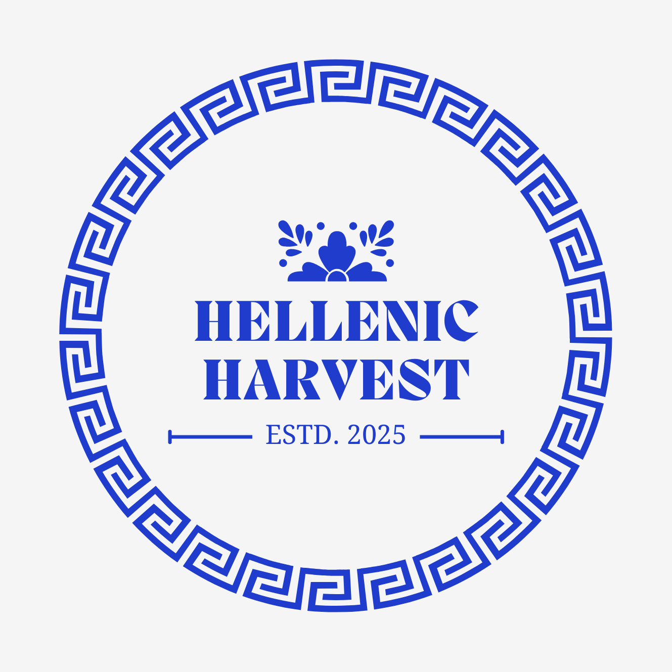 Hellenic Harvest Logo Official (Stickers (Circle))